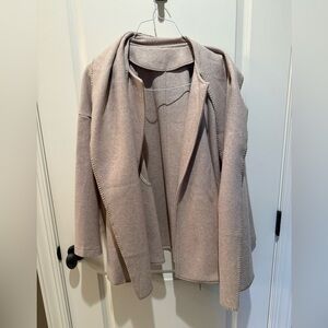 OGL jacket with attached scarf, NWT